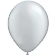 balony classic srebrny metalik qualatex 11 25 szt