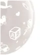 balony crystal zabawki dzieciece transparentne qualatex 18 25 szt