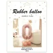 balony cyfra 0 rozowe zloto partypal zestaw