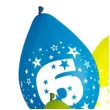 balony cyfra 6 wiszaca mix gemar 12 5 szt