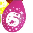 balony cyfra 6 wiszaca mix gemar 12 5 szt