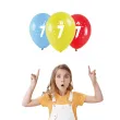 balony cyfra 7 w koronie mix arpex 14 3 szt