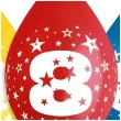 balony cyfra 8 wiszaca mix gemar 12 5 szt