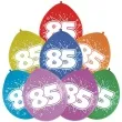 balony cyfra 85 impreza mix folat 12 8 szt