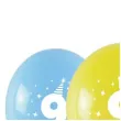 balony cyfra 9 w koronie mix arpex 14 3 szt