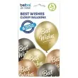 balony d11 glossy best wishes belbal 12 6 szt