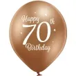 balony d11 glossy happy birthday 70 mix belbal 12 6 szt