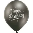 balony d11 glossy happy birthday mix belbal 12 6 szt