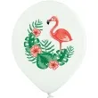balony d11 summer vibes bialy pastel belbal 12 6 szt