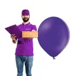 balony d5 pastel fioletowy ciemny belbal 5 100 szt