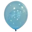 balony decor premium droplets niebieskie amscan 11 50 szt