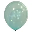 balony decor premium droplets zielone amscan 11 50 szt