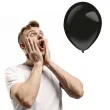 balony decor premium fashion czarne amscan 11 50 szt
