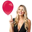 balony decor premium fashion czerwone ciemne amscan 11 50 szt