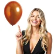 balony decor premium satin luxe zlote amscan 11 50 szt