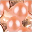 balony dekoracyjny mix rozowe zloto partypal zestaw
