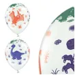 balony dinozaury pastel mix strong 14 6 szt