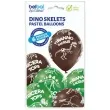 balony dinozaury szkielety pastel mix belbal 12 6 szt