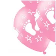 balony dzieciece stopki rozowe partypal 12 6 szt