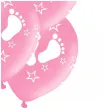 balony dzieciece stopki rozowe partypal 12 6 szt