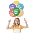 balony dzikie zwierzeta mix folat 13 6 szt