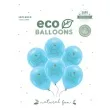 balony eco chrzest swiety stopki jasnoniebieski partydeco 13 6 szt