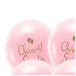 balony eco chrzest swiety stopki jasnorozowy partydeco 13 6 szt