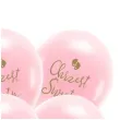 balony eco chrzest swiety stopki jasnorozowy partydeco 13 6 szt