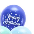 balony eco happy birthday niebieski partydeco 10 5 szt