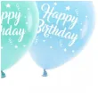balony eco happy birthday niebieski partydeco 10 5 szt