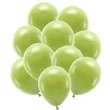 balony eco oliwkowy partydeco 10 10 szt