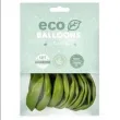 balony eco oliwkowy partydeco 10 10 szt
