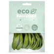 balony eco oliwkowy partydeco 12 10 szt