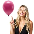 balony ekologiczne bordowe partydeco 12 100 szt