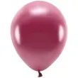 balony ekologiczne bordowy metalik partydeco 10 100 szt