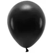 balony ekologiczne czarne partydeco 12 10 szt