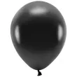 balony ekologiczne czarny metalik partydeco 10 10 szt