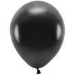 balony ekologiczne czarny metalik partydeco 10 100 szt