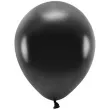 balony ekologiczne czarny metalik partydeco 12 100 szt