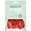 balony ekologiczne czerwone partydeco 12 10 szt