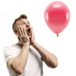 balony ekologiczne czerwony jasny metalik partydeco 10 100 szt