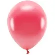 balony ekologiczne czerwony jasny metalik partydeco 12 10 szt