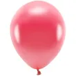 balony ekologiczne czerwony jasny metalik partydeco 12 100 szt