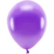 balony ekologiczne fioletowy metalik partydeco 10 100 szt