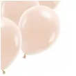 balony ekologiczne jasny brudny rozowy partydeco 12 10 szt