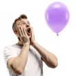 balony ekologiczne lawendowe partydeco 10 10 szt
