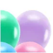 balony ekologiczne metalik mix partydeco 12 100 szt