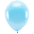 balony ekologiczne niebieski jasny metalik partydeco 12 10 szt