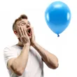 balony ekologiczne niebieski metalik partydeco 10 10 szt