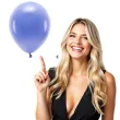 balony ekologiczne niebieskie partydeco 10 100 szt